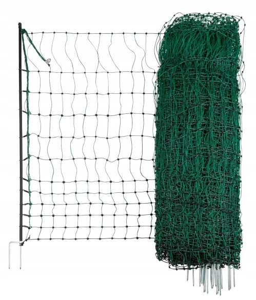 NEELEKTRICKÁ SIEŤ PRE SLIEPKY HUSI TURECKA 25M VÝŠKA 106CM ZELENÝ KERBL